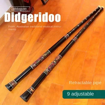 1 kom. Australski tradicionalni glazbeni instrument sa 9 tipki, profesionalni skalabilne zvuk Didgeridoo, iscjeljujuća joga, meditacija
