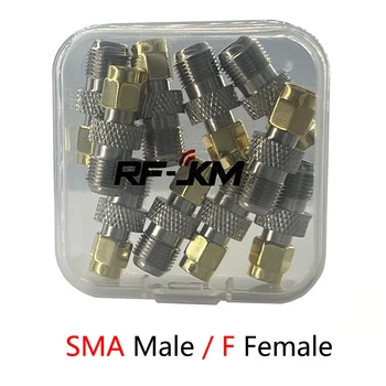 10 kom./kor. SMA Priključak na F Ženski Koaksijalni RF Adapter F Tip Jack na SMA Priključak Pretvarač Koaksijalni RF Izravni Priključak Pozlatom