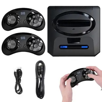 16-bitna igraća konzola Sega Retro, Kompatibilna s prijenosne igraće konzole HDMI za HD TV, Podržava spremanje i preuzimanje igre