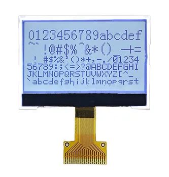20PIN SPI COG FSTN LCM 12864 LCD aparat za varenje Ekran ST7567 Drive IC 3,3 S bijelim pozadinskim Osvjetljenjem Paralelno Sučelje