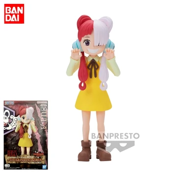 Bandai Original ONE PIECE FILM RED Anime lik DXF UTA dječje figurica igračke za djecu poklon naplativa model uređenja