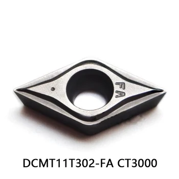 DCMT11T302 DCMT11T302-FA CT3000 Твердосплавные ploče DCMT 11T302 DCMT11T302 FA Tokarenje Rezni Alati su Originalni Alata CNC umetanje