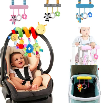 Dječja kolica, rotirajući lutka, dječja zvečka, edukativne igračke za djecu, spiralni krevetić, zvono za malu djecu, dječje igre