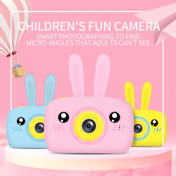 Dječje fotoaparat igračka, slatka kamera punjiva digitalni fotoaparat, mini ekran, djeca obrazovne igračke i igre na otvorenom, igračke