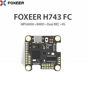 Foxeer H7 MPU6000 Dual BEC Barometar H743 Kontrolor Leta 4-8 S LIPO 30,d 5x30,5 mm za FPV-sustav Freestyle Neradnik Радиоуправляемая Model