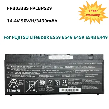 FPB0338S FPCBP529 FMVNBP247 Baterija za laptop FUJITSU LifeBook E559 E549 E459 E548 E449 14,4 v 50 Wh/3490 mah