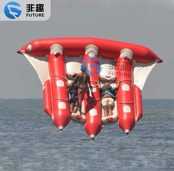 Inflatable boat-banana, na napuhavanje, sportovi na vodi, napuhivanje oprema za surfanje u vodeni park, sportske igre