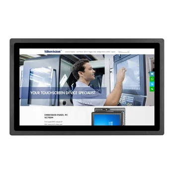 Izgrađen 23,8 inčni kapacitivni zaslon osjetljiv na dodir TFT LCD Industrijski touchscreen monitor