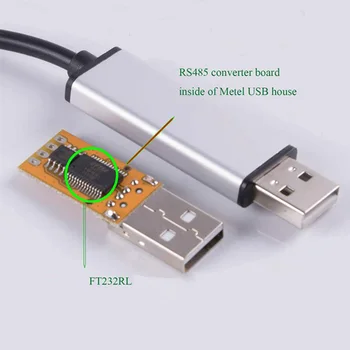 Kabel-ac adapter USB sučelja na RS485 za pretvaranje signala scenskog glave svjetlo PC kontroler DMX512