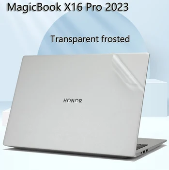 KH Posebna Vinil Naljepnica za laptop od Karbonskih vlakana, Naljepnice za Kožu, Zaštitna Navlaka za Huawei MagicBook X16 Pro 2023 BRN-G561 16 inča