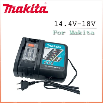 Makita 100% Originalni Punjač DC18VRC Makita 3A 6A 14,4 V 18V Bl1830 Bl1430 BL1860 BL1890 Punjač za alate USB Prot 18VRF