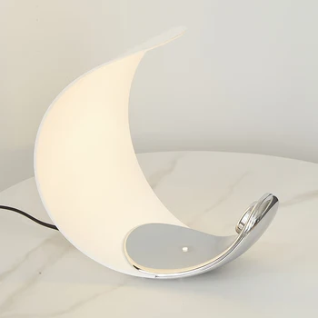 Moderna минималистичная lampe za Dnevni boravak Spavaća soba Kreativno lampe sa touch-zatamnjenje Rasvjeta u prostoru Talijanski dizajn lampe za Moon