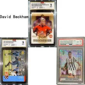 Nogometne lopte Panini Kartice Superzvijezda David Beckham Manchester Limit Rejting Kartice Navijači Dječje Zbirke Idola Igračka Na Poklon