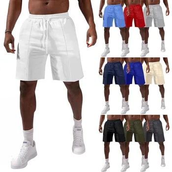 Omladinski kratke hlacice, Moderan sportski svakodnevne hlače, muške modne slobodan i svestran tanke ljetne hlače za квотербека