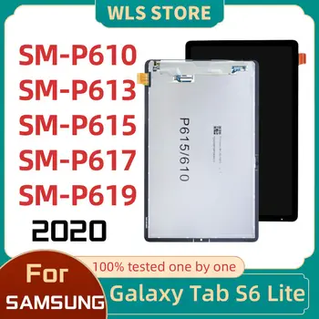Originalni Samsung Galaxy Tab S6 Lite 10,4 P610 P615 P615N P617 LCD zaslon Sa Staklom osjetljivim na Dodir Digitalizator Sklop Zamjena