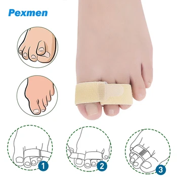 Pexmen 1/2/5/10 kom. straightener prsti s čekićem, gume s čekićem, meke bandaže za ruke noge, za slomljena, deformiran i накладывающихся jedni druge prstiju
