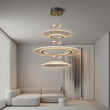 Plafonjere za dnevni boravak Apartmana Viseće Svjetiljke za Kuhinje Island Hotel Restaurant Lusteri LED Viseći Stropni Lampa