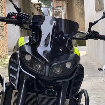 Produžni kabel prednjeg vjetrobranskog stakla motocikla, deflektor vjetrobranskog stakla za Yamaha MT09 FZ09 2017 2018 2019 2020
