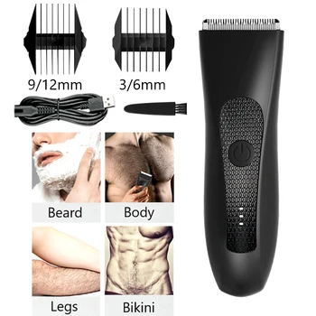 Profesionalni stroj za šišanje kose, punjiva trimer za bradu, stroj za šišanje kose, električni brijač za brijanje dlaka na tijelu, sigurno britva