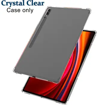 Prozirna Torbica za Samsung Galaxy Tab S9 11 S9 Plus 12,4 2023 Sjedalo Silikonska Stražnji Poklopac od TPU za Galaxy Tab S9 Ultra 14,6 2023 C Y4H6