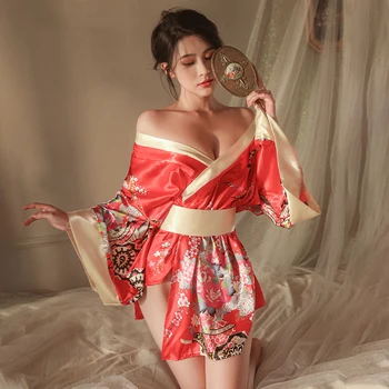 sexy japanska kimona za žene, zavodljive uniforma, mami ideju za odrasle, cosplay, gejše, юката, donje rublje, haljine, odjeća anime