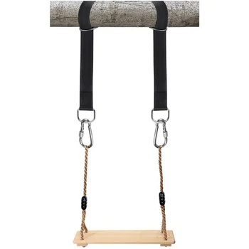 Skup viseće trake za klackalici na stablu, dizajnirano za viseća, garniture za riblja uže