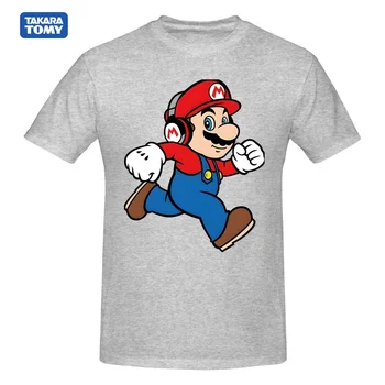 T-shirt Mario, t-Shirt Mario Running, majica Super Mario, Majica Super Smash Bros, Majica za Video igara, Majica Nintendo, majica za igrače