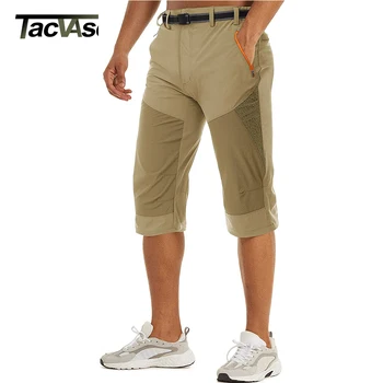 TACVASEN, ljetni быстросохнущие hlače capri 3/4, gospodo lagane kratke hlače za ribolov ispod koljena, planinarske taktički kratke hlacice-teretni