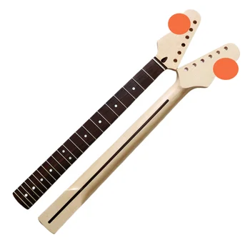 Vrat električnu gitaru za lijevu ruku s visokom reprodukcijom fretboard u stilu F Pipdog Ručka od kanadskog javora maska od ružinog drveta 22 lada