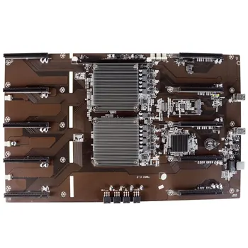 X79 Dual-procesor matična ploča miner GPU Майнинг za BTC Miner 10 GPU 10XPCIE 8X utor za GPU LGA 2011 DDR3