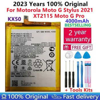 100% Original Novi high-end zamjenjiva baterija KX50 za Motorola Moto G Stylus 2021 Xt2115 Kx50 Baterije