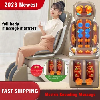 2023 Električni masaža madrac, vibriranje infracrveni grijač maser, разминающий tepih za vrat, leđa, noge, ublažavanje bolova u tijelu, opuštanje