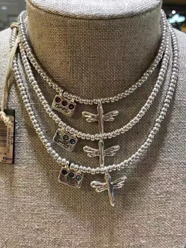 2023 Novo, hit prodaje, moderan high-end izvorni ogrlica sa kristalima UNODE, postrojenja i donje ogrlica, veleprodaja, odmor ювели