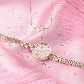 Anime Card Captor Sakura Japan Quartz satova za žene Luksuzni jednostavni satovi ručni sat pokloni za rođendan