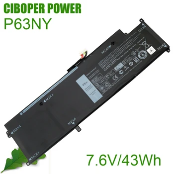 Baterija za laptop CP P63NY 7,6 43Wh/5381mAh Za Latitude 13 7370 N3KPR WY7CG 0NH25J XCNR3 7,6 V 34Wh
