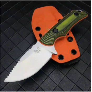 Benchmade K sheath BM15017 u dvije boje ručka G10 za nošenje na otvorenom, nož za preživljavanje, lovački nož EDC za samoobranu