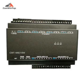 CWT-MB318W 8PT + 8AI + 8DI RS232 RS485 modula za prikupljanje podataka Ethernet Tcp Modbus Rtu Io