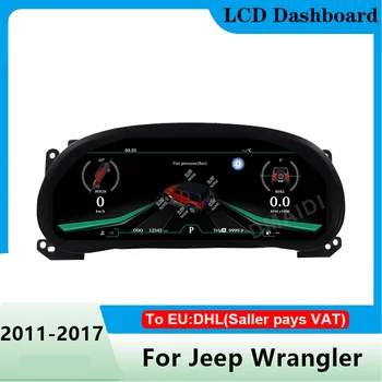 Digitalni LCD Instrument Ploča Automatska Kontrolna Ploča Modificirana I Modernizirana Višefunkcijska Za Jeep Wrangler 3JK 2011-2017