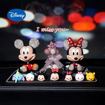 Disney Novi animirani periferija Кавайный crtani film Mickey Minnie Donald Patka Slatka dekoracija automobila Kreativan nakit poklon u rasutom stanju
