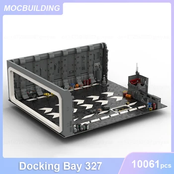 Dock ležište 327 model MOC gradivni blokovi DIY Skupština cigle Prikaz arhitektura kreativni prostor dječje igračke, pokloni 10061 kom