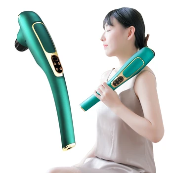 Električni ručni maser-čekić za ramena i vrat, USB prijenosni punjač, Štapić za masažu vratne kralježnice, leđa i noge Prijenosni