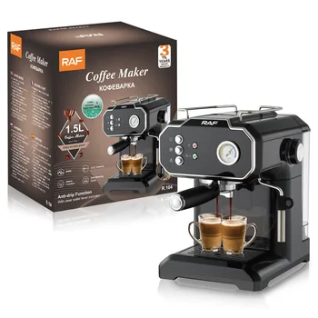 Espresso stroj za kuću, mali polu-automatski aparat za pjenjenje parni mlijeka visokog tlaka