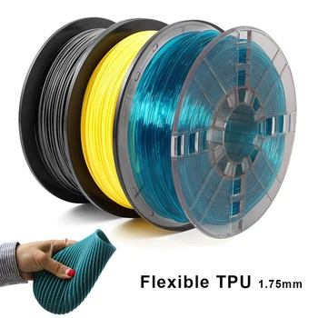 Fleksibilna nit od TPU 250 g Konac za 3D Pisača TPU 1,75 mm 3D Plastični Materijal Filamento Transparentno TPU Siva Crna Plava