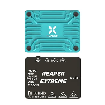 Foxeer Reaper Extreme 2,5 W 5,8 G 40CH Питмоде 25 Mw 200 Mw I 500 Mw 1,5 W Podesivi FPV VTX 2-8 S 20x20 mm za dugog dometa