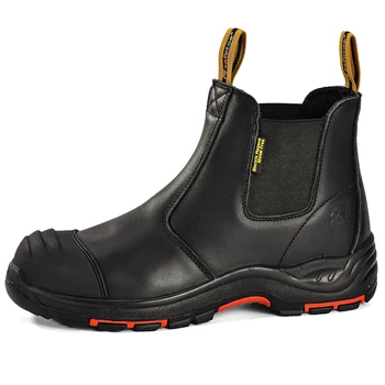 Gospodo zaštitne cipele SAFETOE za teške uvjete rada Radne cipele, S3 Black, kompozitni materijal Čarapa, bez-uvezivanje, od vodootporne kože, гелевая uložak