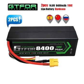 GTFDR 4S 14,8 U 8400 mah Lipo Baterija 15,2 Na 22,2 U 11,1 U 7,4 U 6 S 3 S 2 S 10000 mah 7000 8000 mah mah 6750 mah 9200 5200 mah mah za радиоуправляемого automobila