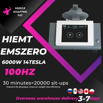 Hit prodaja 6000 W DLS EMSLIM neo 14 Tesla, nit u mišićima i тазобедренному суставу, plastični stroj za mršavljenje EMS EMSzero