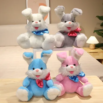Imitacija кавайных duge uši, realan plišani zec, igračaka u obliku životinja, mekana lutka, igračke za djecu, rođendanski poklon za djevojčice, dekor sobe
