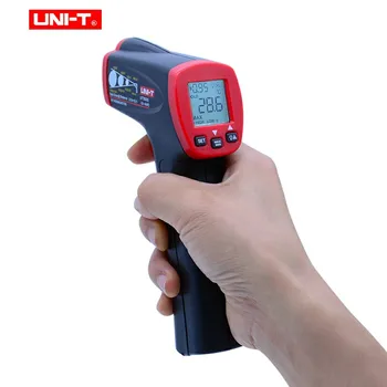 Infracrveni termometar za beskontaktno mjerenje, brzi test, Max, Minimalni prikaz, industrijski MINI-digitalni mjerač temperature, skeniranje UNIT UT300S