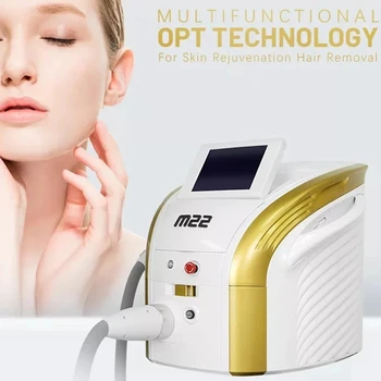 M22 laserski stroj za uklanjanje dlaka Višenamjenski IPL OPT Pomlađivanje kože 690 nm laser epilator za lice i tijelo za žene za uklanjanje dlaka